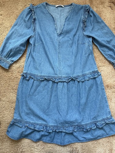Denim dress size 12 - tu,