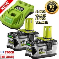 6.0/8.0Ah For Ryobi 18V One