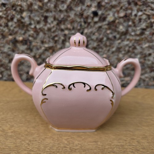 Vintage sadler pink gilt - pink,