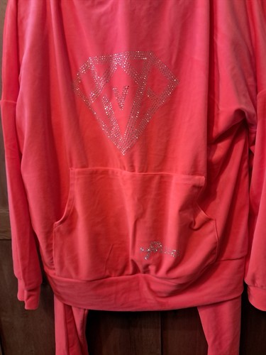Myluxe ladies velvet tracksuit - velvet,