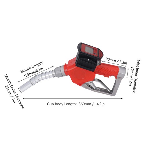Bsp auto fuel nozzle 25mm - auto,