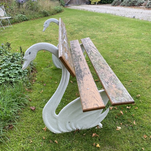 Swan bench - swan,