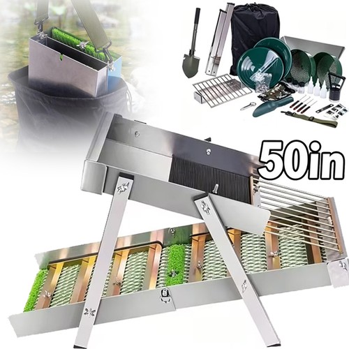 Gold panning kit with - panning,