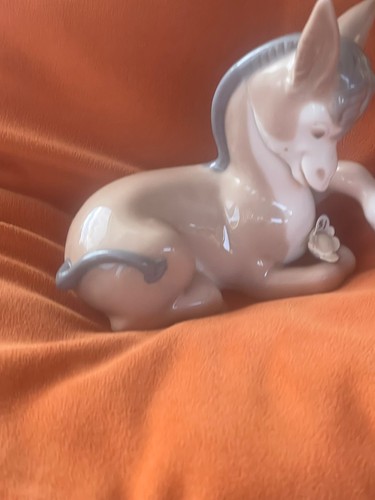 Lladro figurine donkey love - figurine,