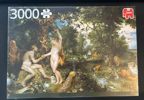 Rare jumbo 3000 piece jigsaw - rare,