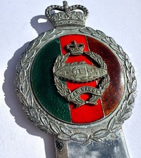 Enamelled Royal Armoured Tank