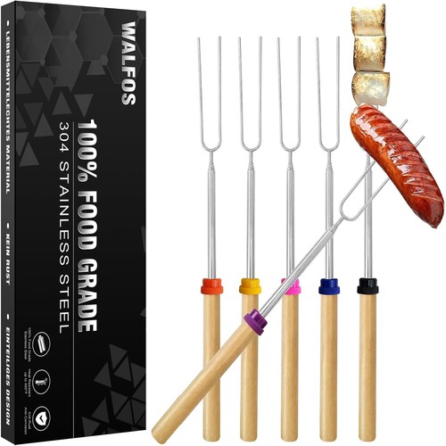 Marshmallow toasting forks - toasting,