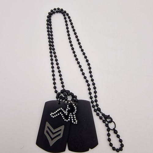 Sergeant metal dog tags - dog,