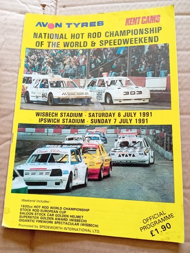 Spedeworth hot rod racing - rod,