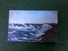 PORTHCAWL Wales Rough sea 1913