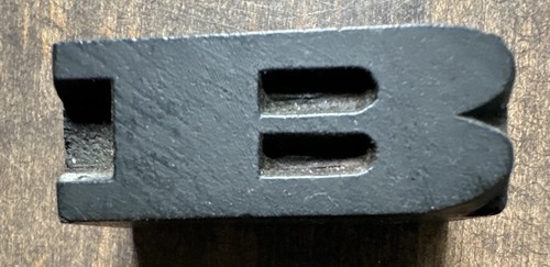 Wood letterpress type - letterpress, block