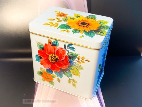 White with colourful flowers
