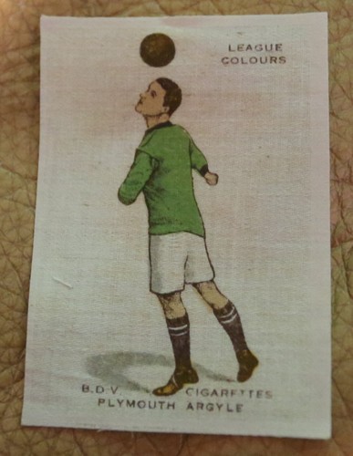 Plymouth argyle 1922 silk - plymouth,