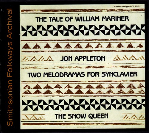 Two melodramas for synclavier - for,