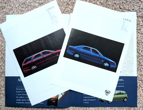 Lancia kappa brochures - lancia,