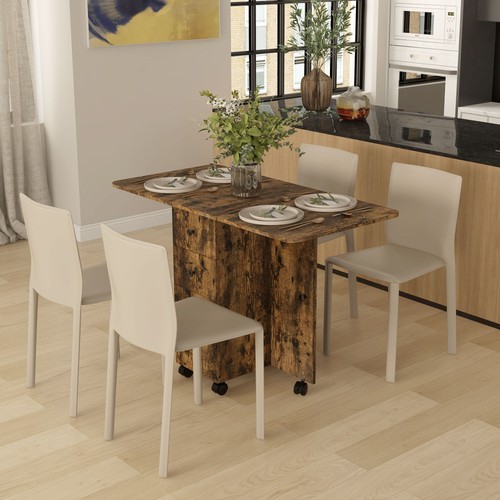 Homcom folding dining table - dining,