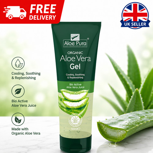 Organic aloe vera - vera, gel,