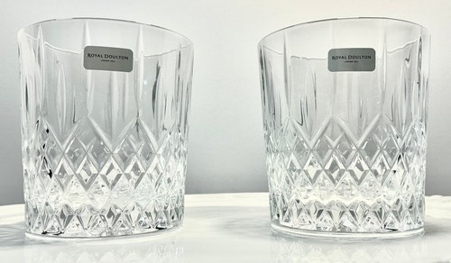 Royal doulton crystal lowball - royal,