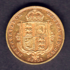 Australia.  1891 Sydney - Half