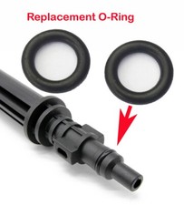 Aldi Workzone 2.2KW Pressure Washer Lance Male End 2 O-Ring Rubber Seals