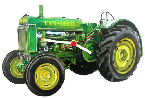 John deere clock - clock,