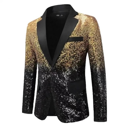Mens sequin blazer jacket - blazer,