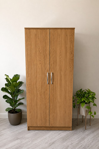 Ready assembled oak door - oak, 2-door
