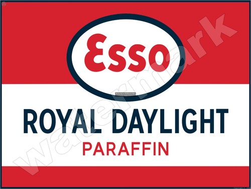 Esso royal daylight sign - esso, 9"