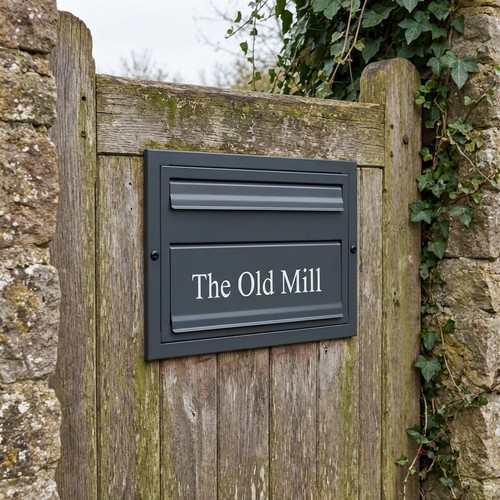 Parcel box for - parcel, gates