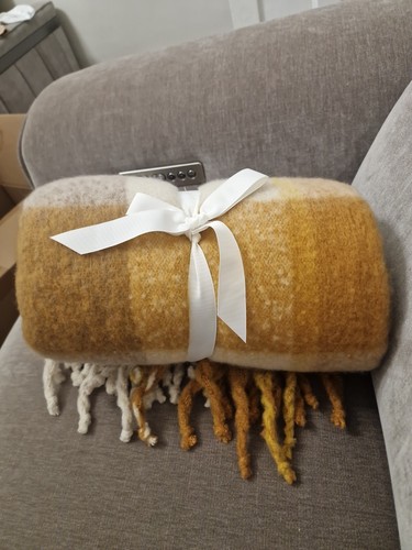 Throw fuax mohair - throw, blanket