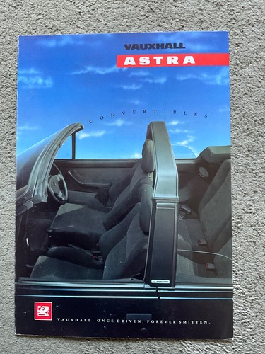 Vauxhall astra convertible mk2 - vauxhall,