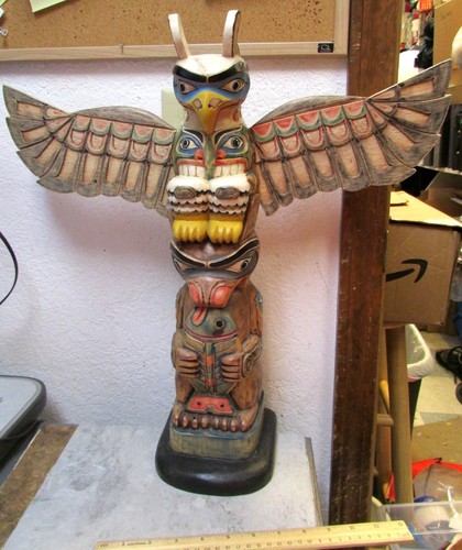 Alaska totem pole inch - pole,