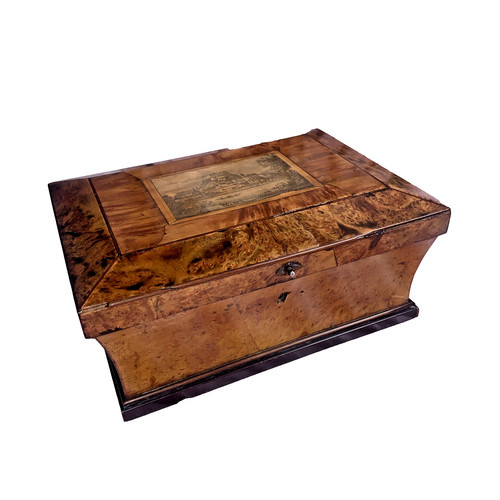 Antique grand tour - antique, walnut