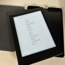 WiFi Only Kobo Glo HD 4GB Black N437 & Purple Case Bundle K13