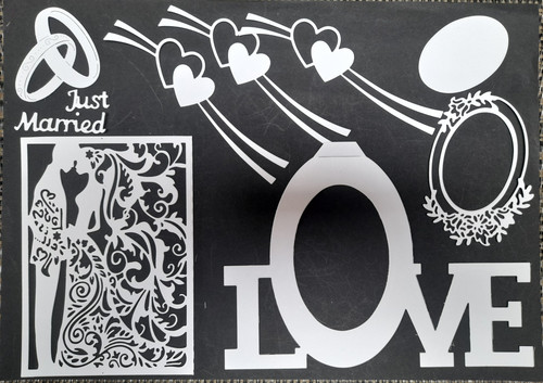 Wedding pack die cuts - wedding,