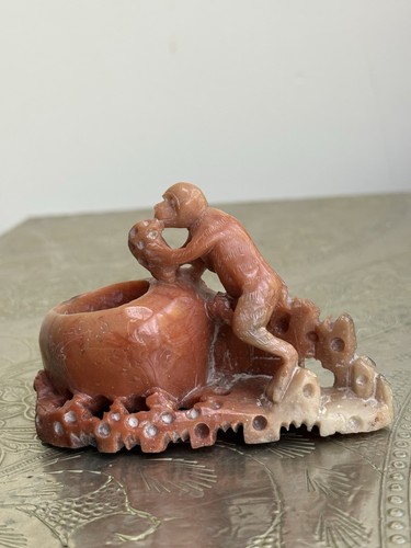 Vintage carved soapstone