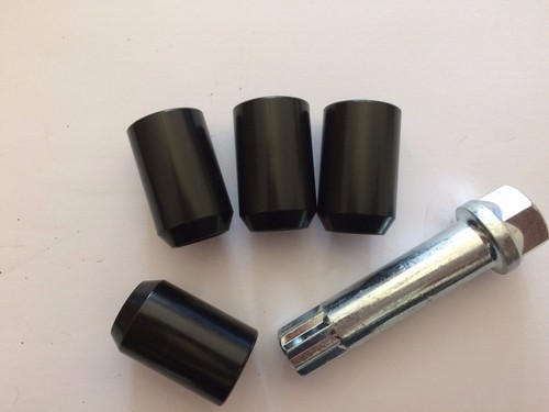 M12x1 black slim line - x,