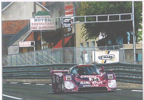 Silk cut jaguar - xjr-12,, le