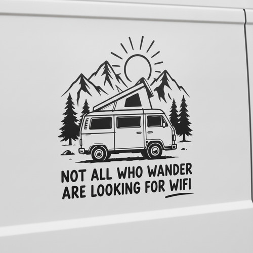 Not all who wander are - all, looking