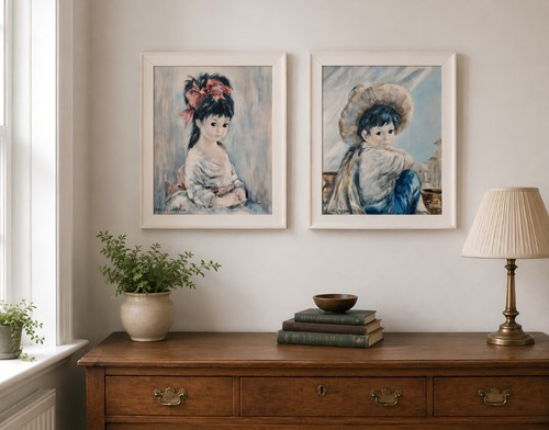 Dallas simpson pair framed - dallas,