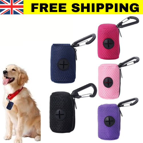 Dog poo bags - bags, dispenser