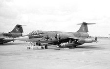 Jbg31, WGAF, Lockheed F-104G Starfighter, 24+02, c1978 - Original B&W neg