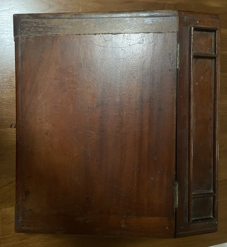 Vintage inlaid writing desk - writing,