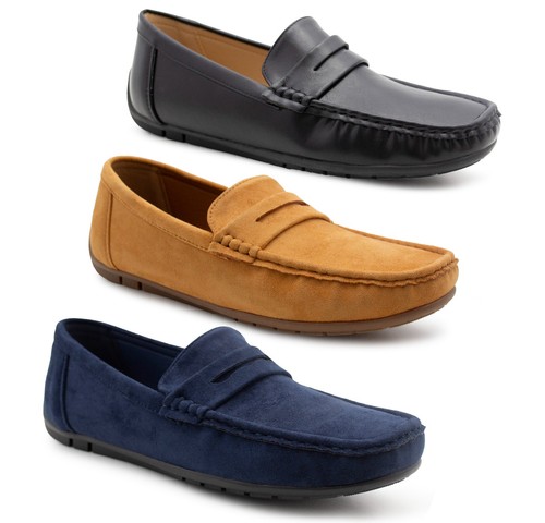 Men faux suede leather - faux,