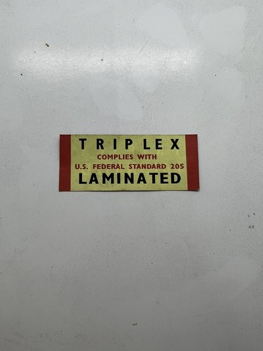 Nos triplex laminated - nos,