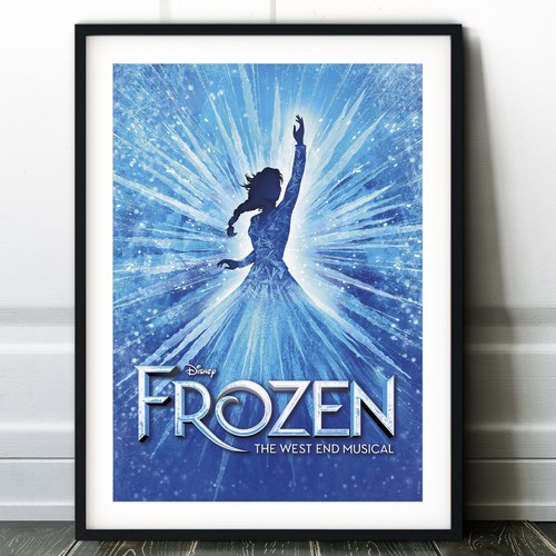 Frozen the musical poster - musical,