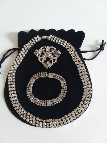 Vintage necklace bracelet and - bracelet,
