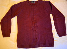 Tulchan Ladies Dark Pink Cable