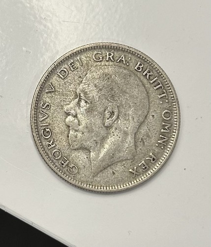 British half crown coin from