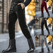 Mens Elegant Velvet Ankle